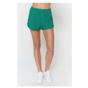 Spiritual Gangster Green Athletic Shorts New!